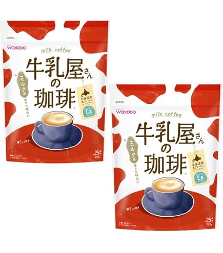 Amazon.co.jp: 和光堂 牛乳屋さんの珈琲 8本入り箱 : 食品・飲料・お酒